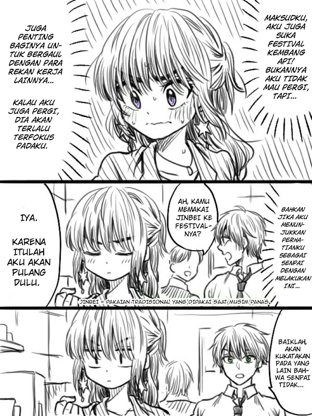 Awkward Senpai Chapter 23 Gambar 3